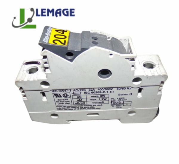 PORTE-FUSIBLE ALLEN BRADLEY HOLDER 32A 400/690V (ITALWEBER) LEMAGE