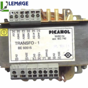 LEMAGE TRANSFORMATEUR PICANOL ACC IEC 742 440V 415V 440V 380V 346V / 20V (3.1)