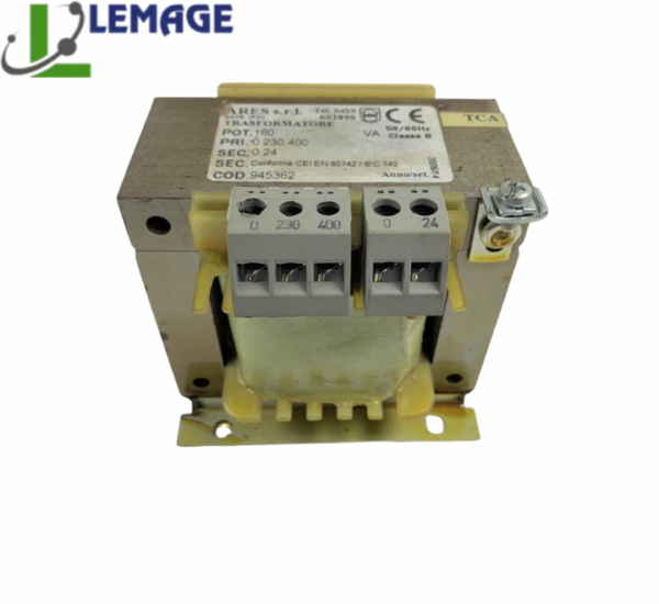 LEMAGE TRANSFORMATEUR PRI 0 230 400 SEC 0 24